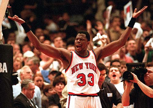 Ewing Pumps Up The Crowd